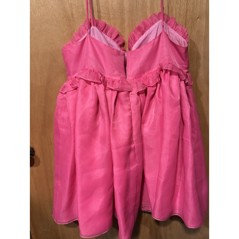 Selkie 1x Pink Barbie Short Rosebud Dress - Picture 2 of 7